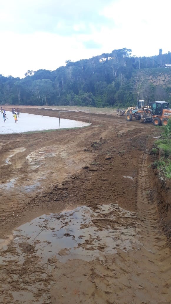 Camacã: Prefeitura recupera Campo do bairro Novo em S.J. do Panelinha

